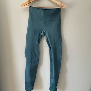 Lululemon To the Street Seamless Leggings Teal Size 4